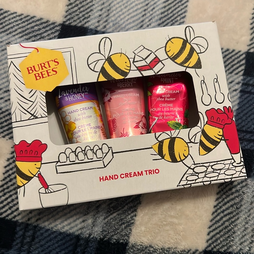 Burt’s bee’s hand cream
